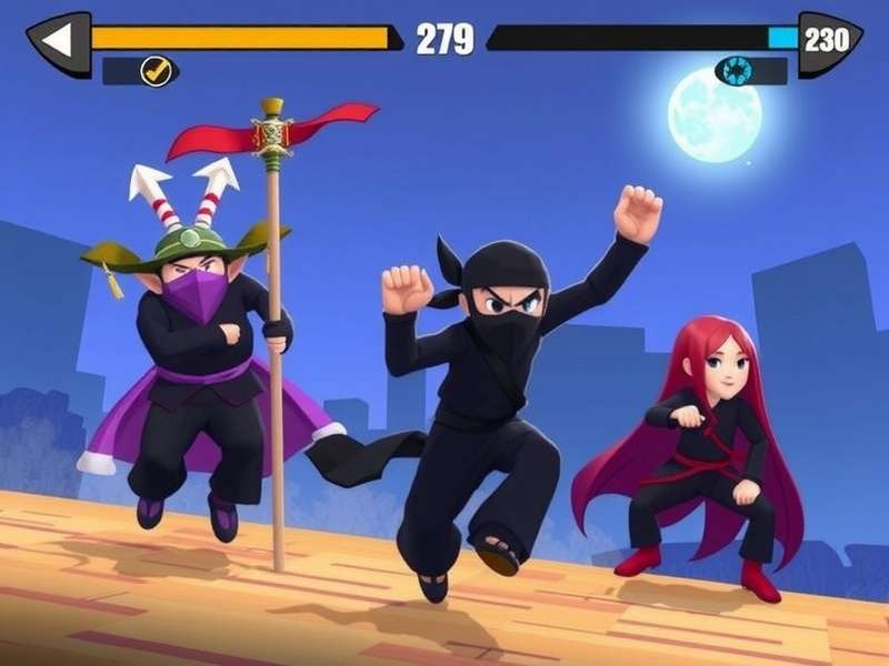 Ninja Sprint Challenge Controls Guide